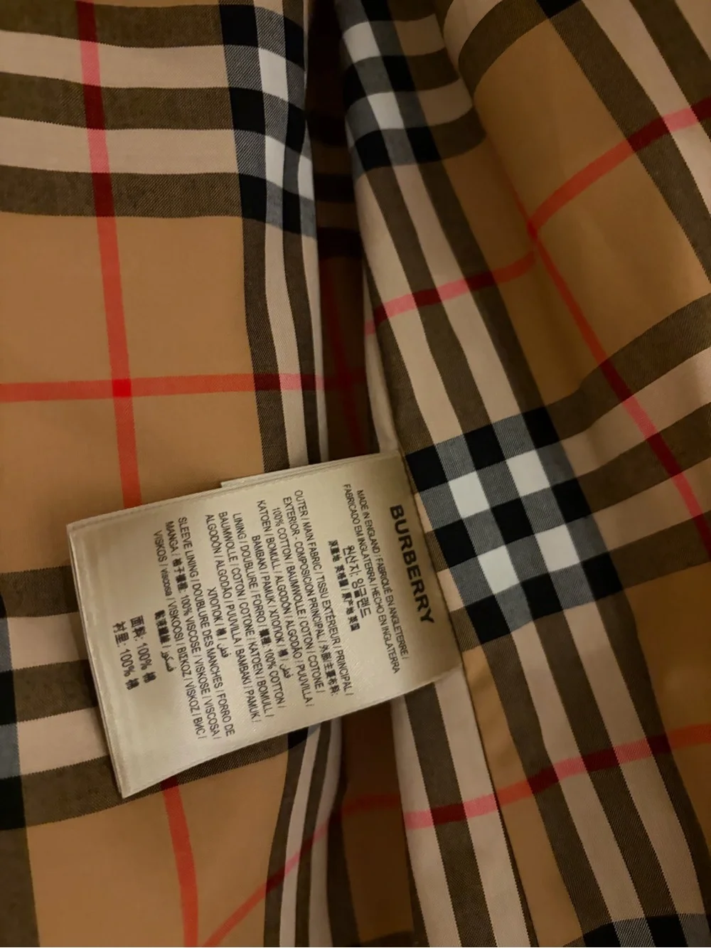 Burberry long Waterloo heritage trench coat in honey - Picture 6 of 10